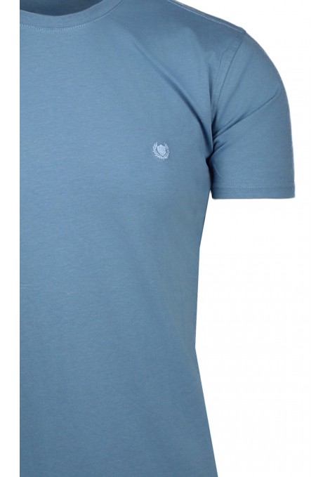 Man’s sky blue cotton t-shirt 