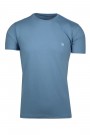 Man’s sky blue cotton t-shirt 