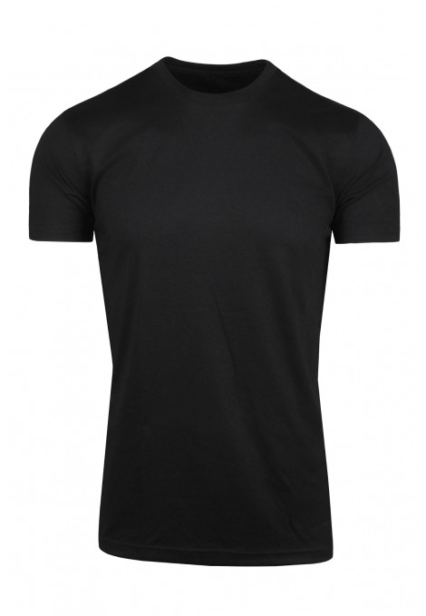 Man’s black cotton t-shirt 