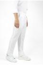 Man's white linen pants 