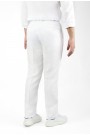 Man's white linen pants 