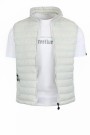 Man's ecru sleeveless jacket