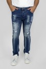  Man’s Blue ripped Jeans 