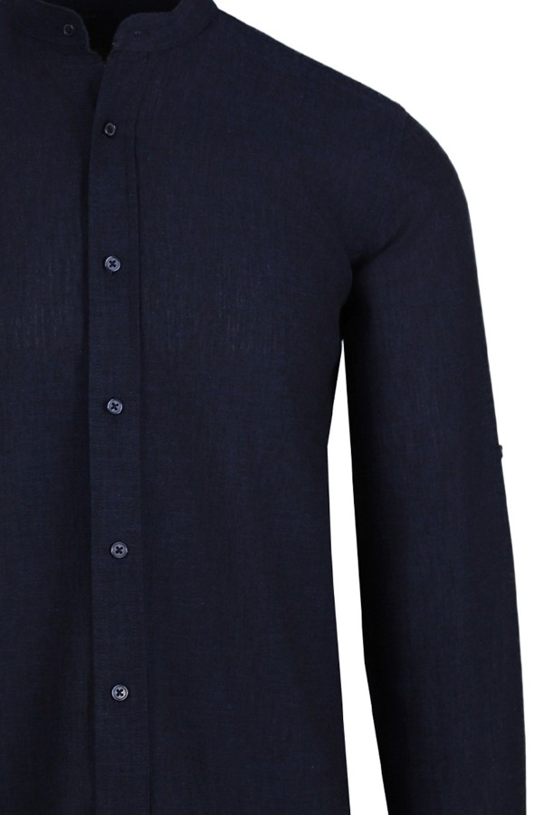 La pupa man's dark blue  shirt 