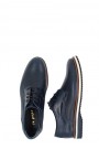 Man's blue shoes