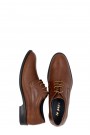 Man’s cognac shoes