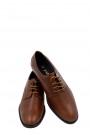 Man’s cognac shoes