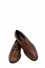 Man’s cognac shoes