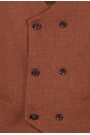 Man's dark red vest mixed wool