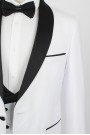 Man's white suit