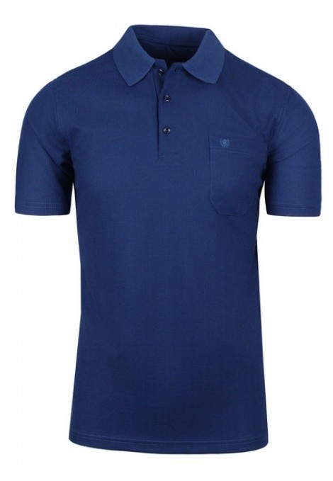  Man’s blue t-shirt polo 