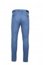 Man’s raf blue chinos pants with textured weave    