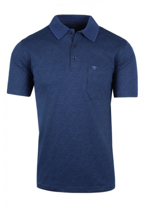 Man’s blue  t-shirt polo 