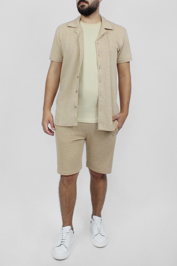 Man’s Beige Shirt