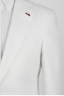 Man's white linen suit