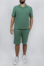 Man’s  green shorts