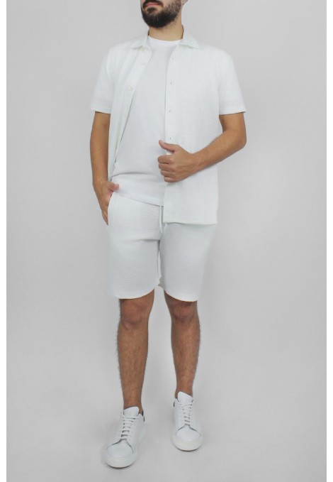 Man’s white shorts