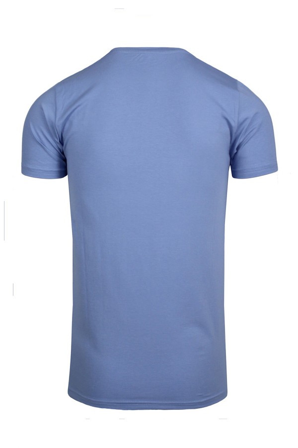  Man’s sky blue cotton t-shirt 