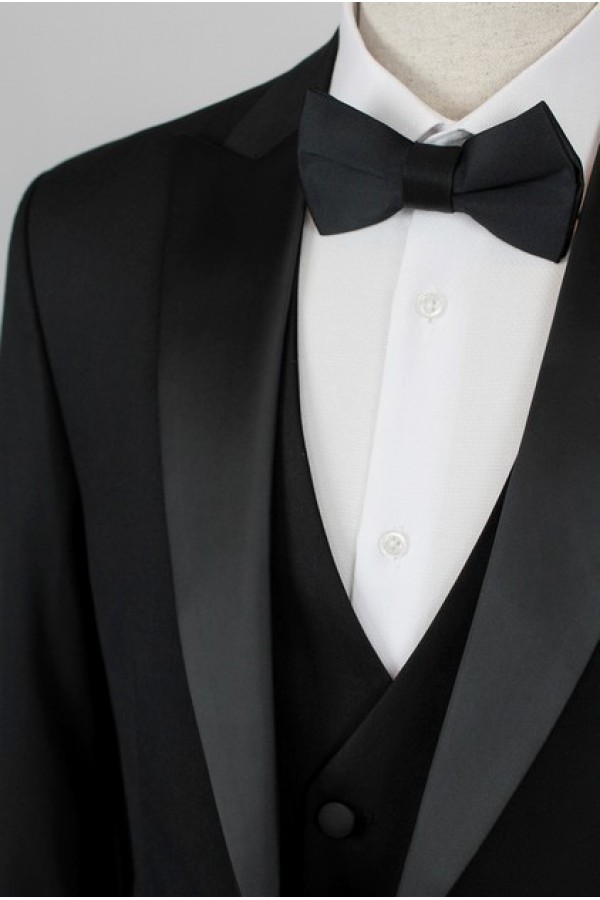 Man's black suit 