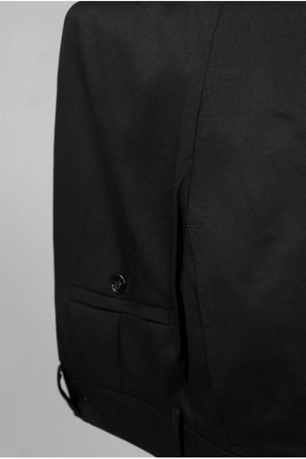 Man's black suit 