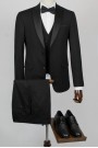 Man's black suit 