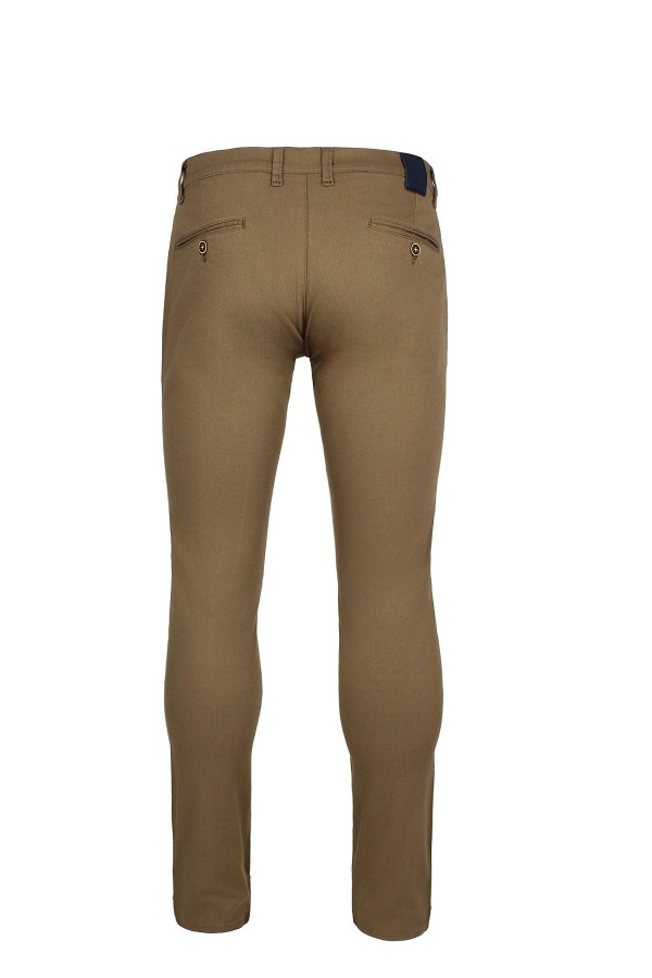  Man’s brown chinos pants   