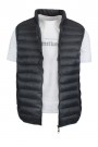 Man's anthracite grey sleeveless jacket