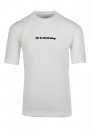 Man’s white cotton t-shirt 