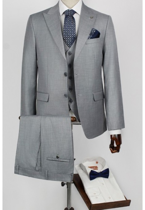 Man's grey suit  