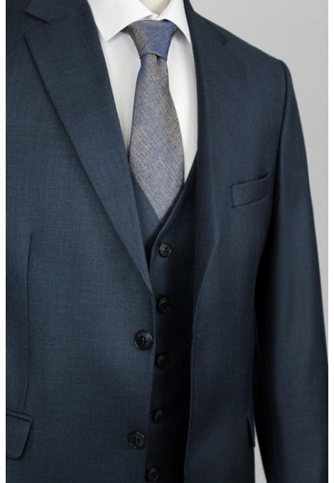 Man's dark blue suit  