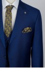 Man's blue suit 