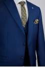 Man's blue suit 