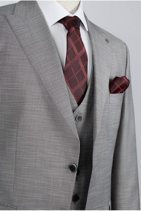  Man's dark beige  suit 