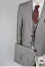  Man's dark beige  suit 