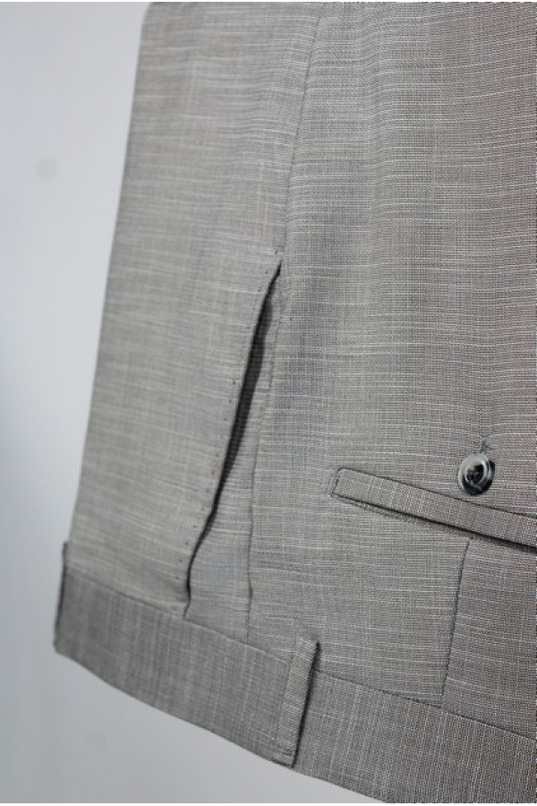  Man's dark beige  suit 