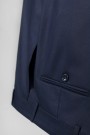 Man's dark blue suit mixed wool