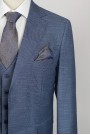 Man's blue suit 