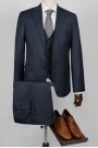 Man's dark blue suit 