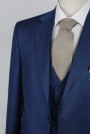 Man's blue suit  