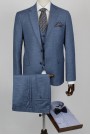 Man's blue suit  