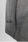 Man's grey suit mixed wool