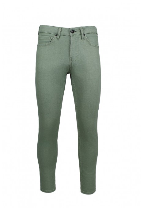  Ανδρικό πράσινο παντελόνι τζιν