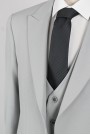 Man's light grey suit  mixed wool