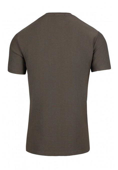 Man’s brown cotton t-shirt 