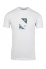 Man’s white cotton t-shirt 