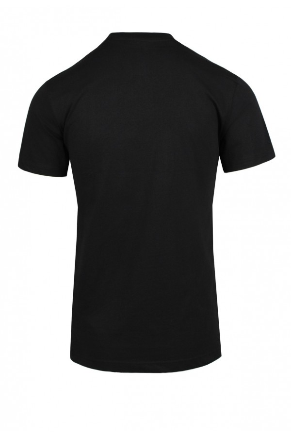 Man’s black cotton t-shirt 