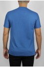 Man’s  blue oversized t-shirt 