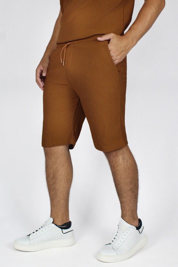 Man’s camel shorts