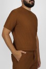 Man’s camel oversized t-shirt