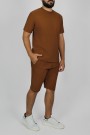 Ανδρική camel μπλούζα oversized